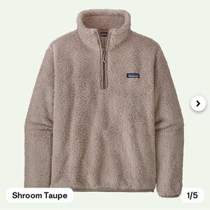 Patagonia Shroom Taupe Fleece Jacket